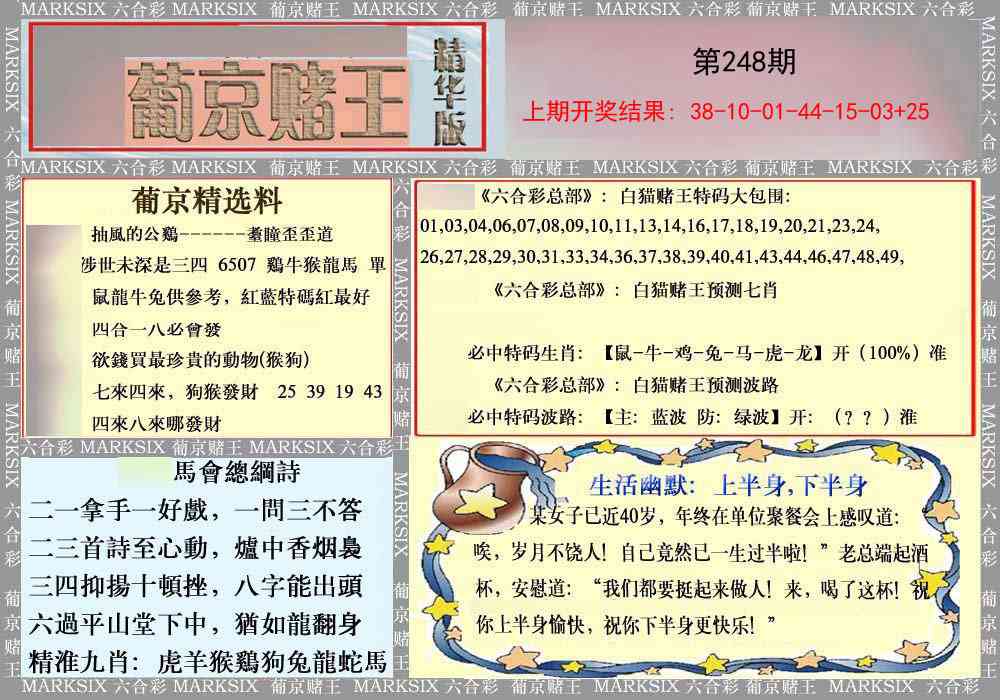 248期葡京赌王（正版）[图]