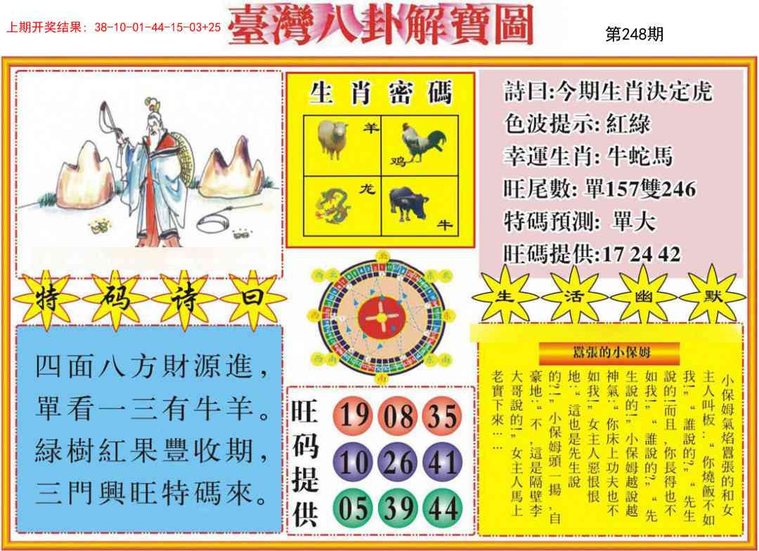 248期台湾八卦解宝图[图]