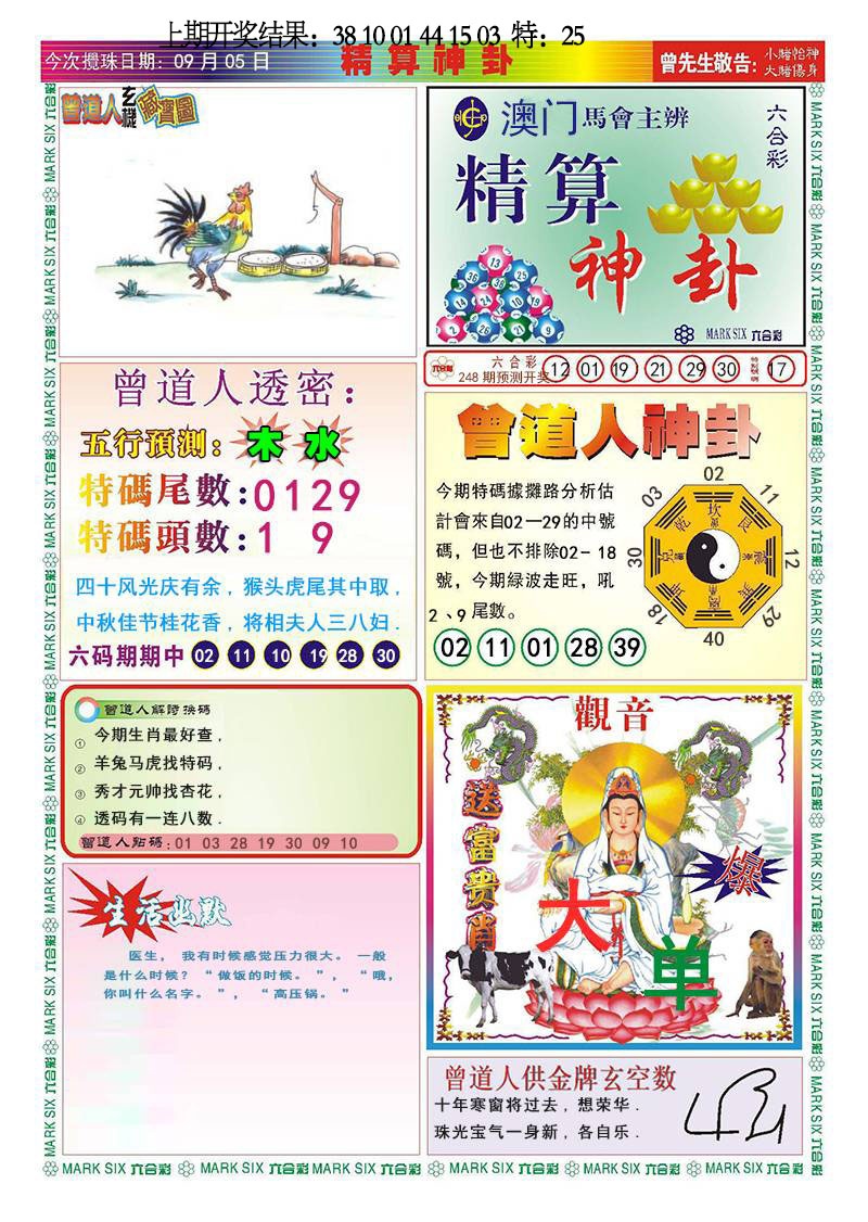 248期精算神卦[图]