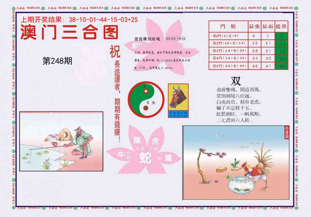 248期4-澳门三合[图]
