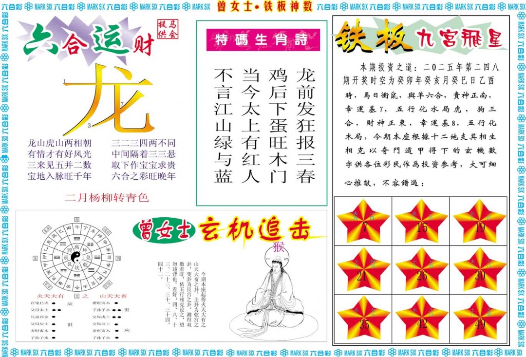 248期曾女士铁板神数B[图]