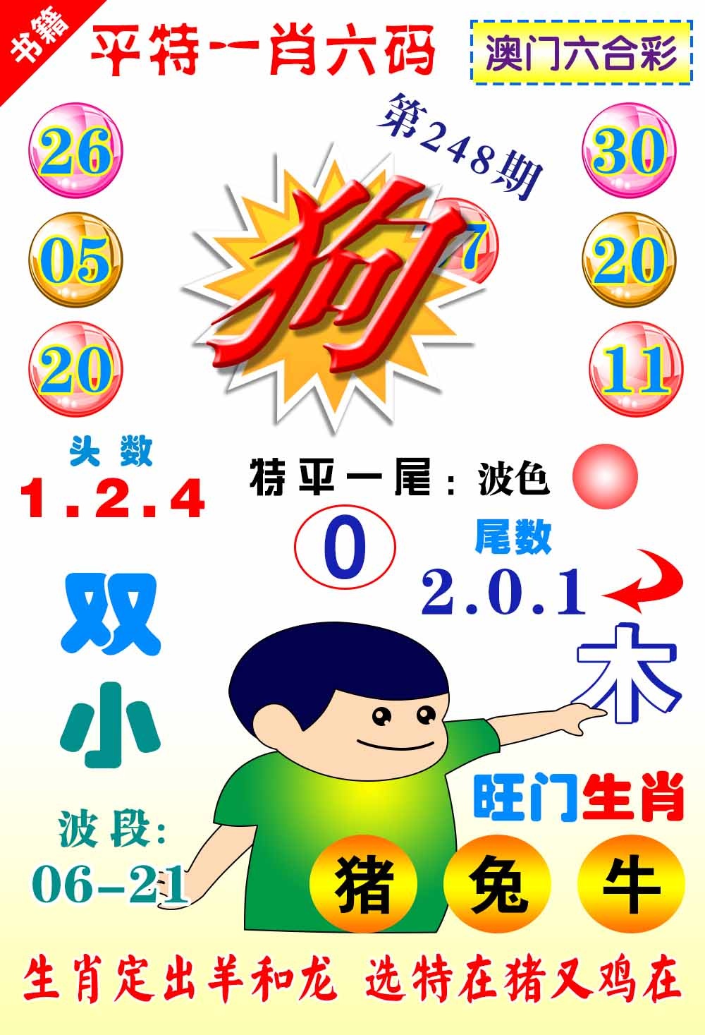 248期澳门一肖六码[图]