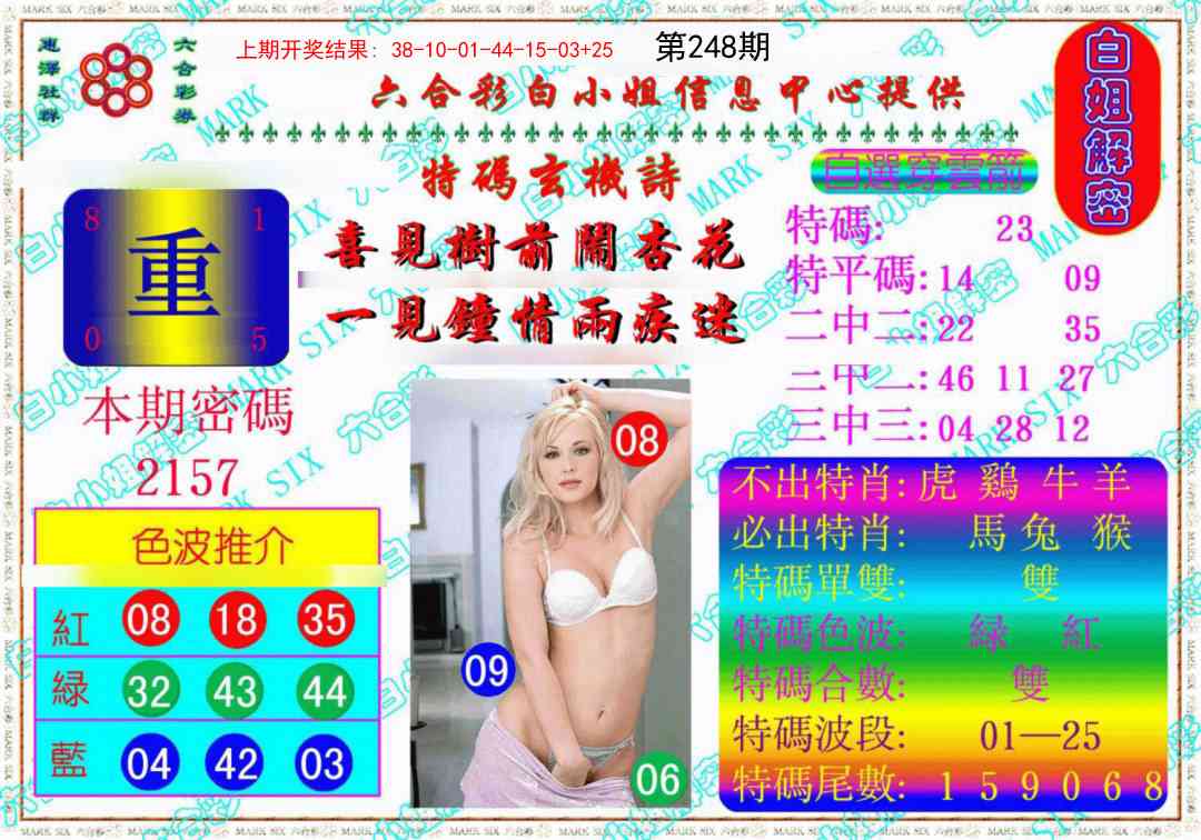 248期白姐解密《另版》[图]