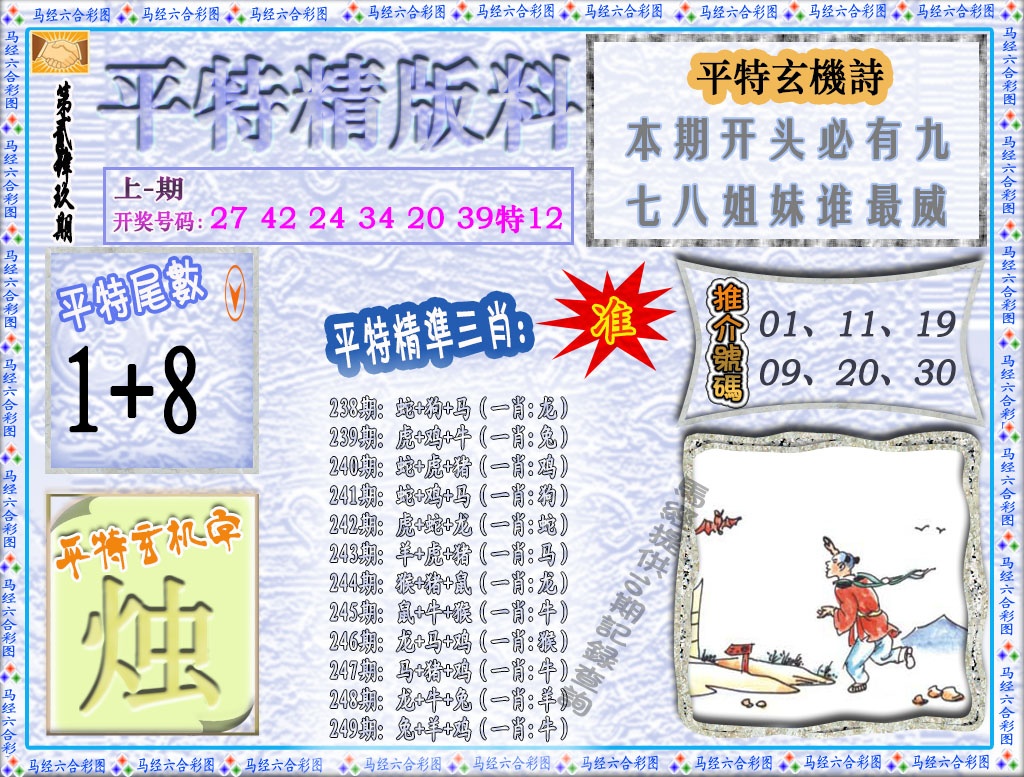 249期平特精版料[图]