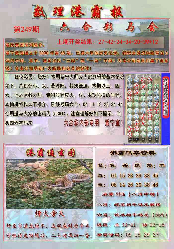 249期港霸报[图]