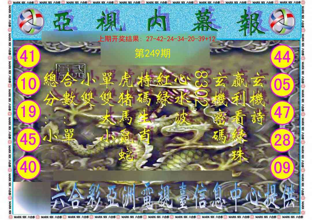 249期亚视内幕报[图]