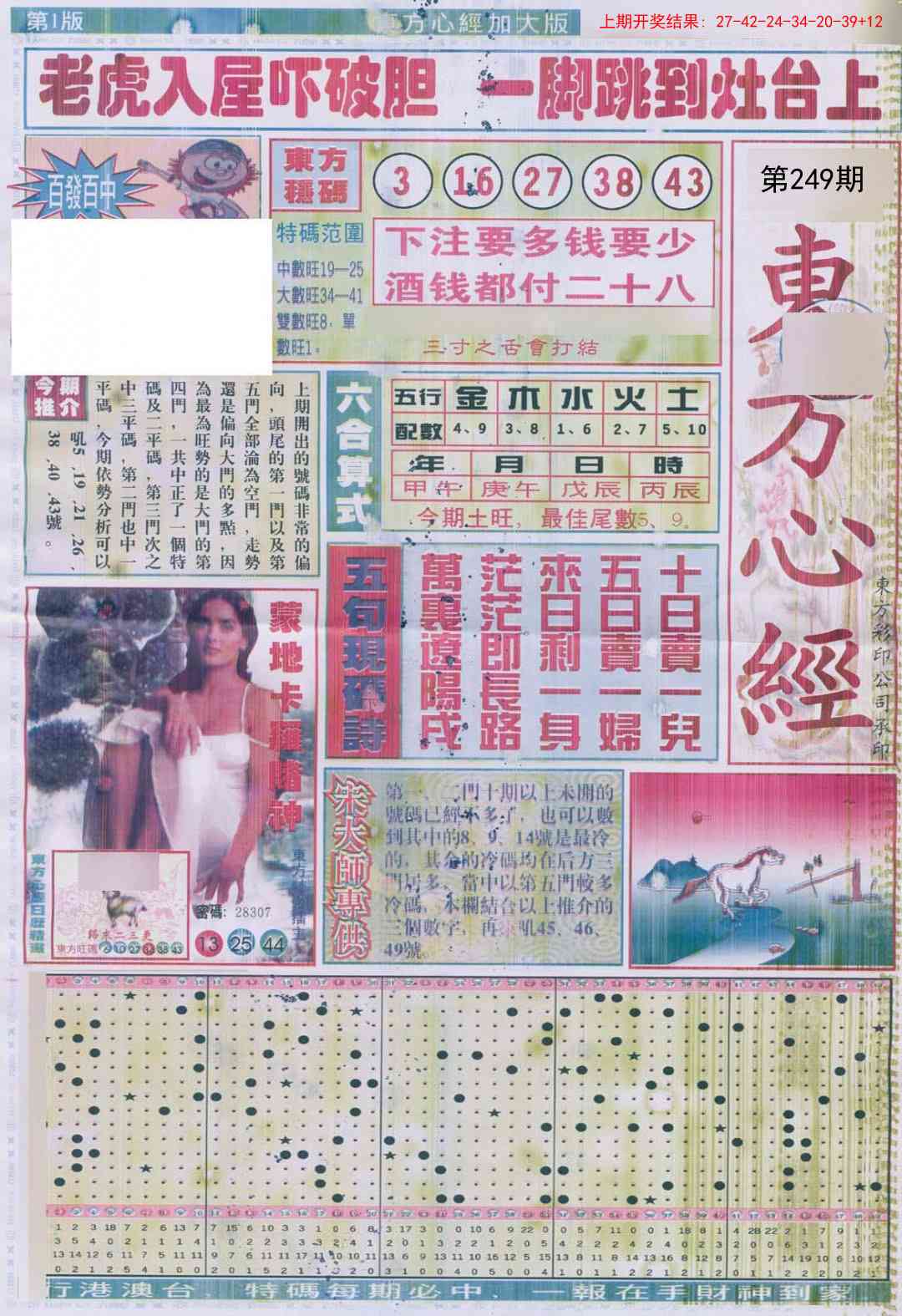 249期东方心经A加大版[图]
