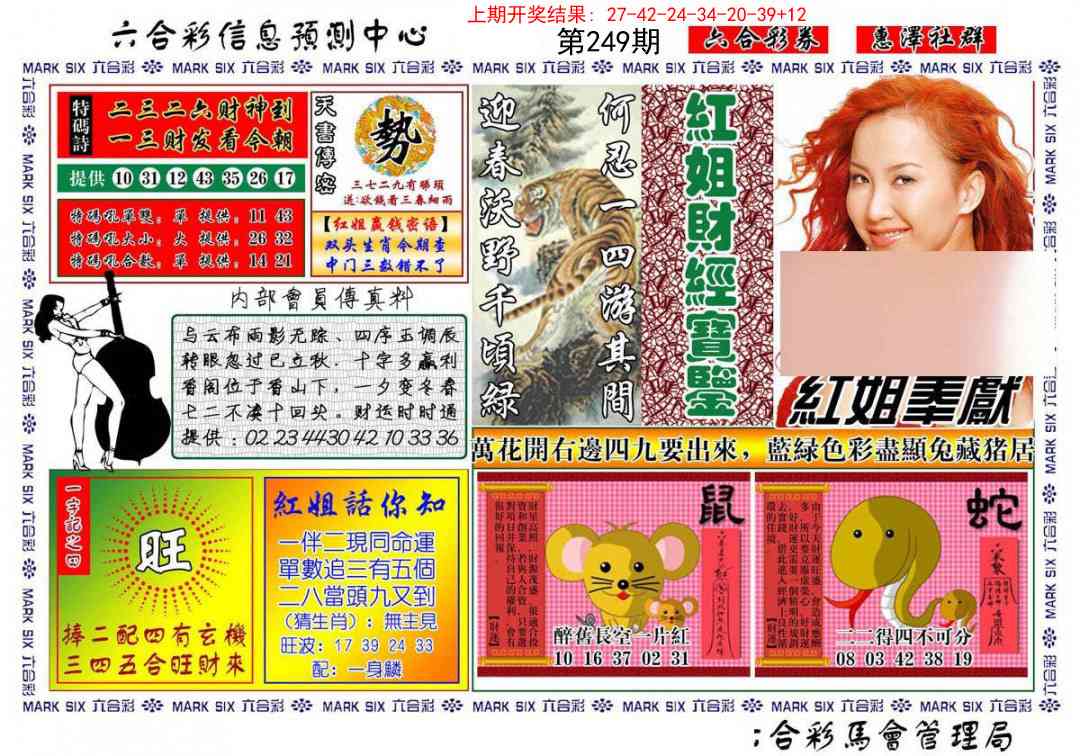 249期红姐财经宝鉴[图]