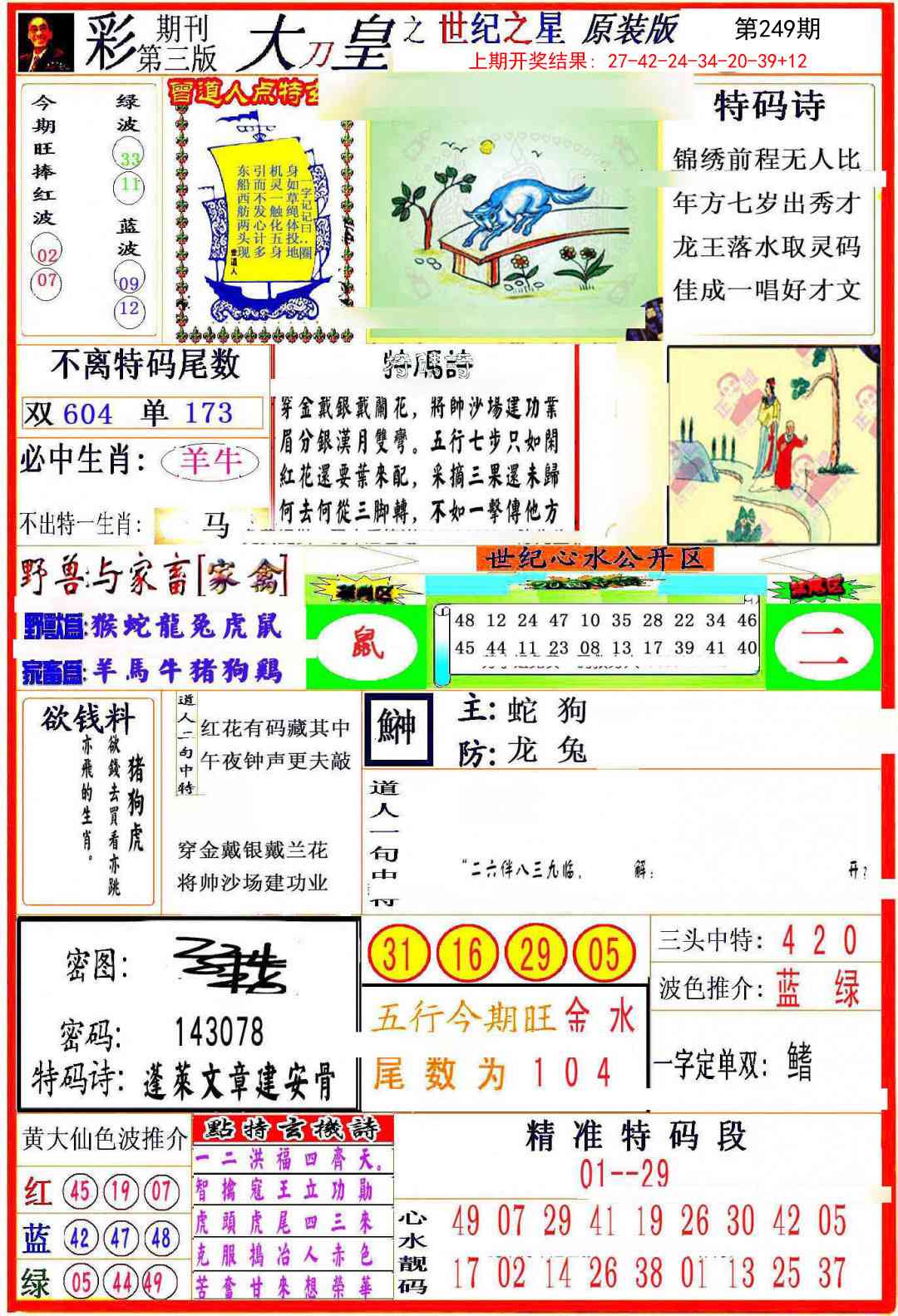 249期大刀皇之(世纪之星)[图]
