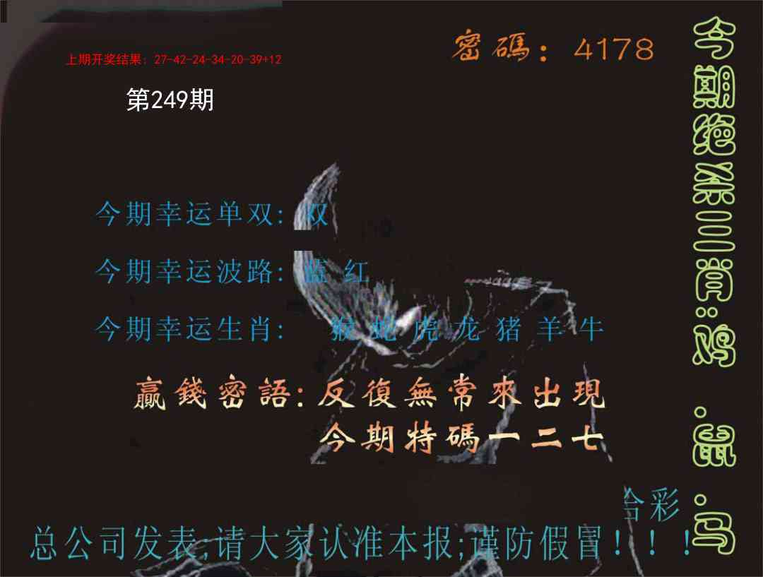 249期特码报[图]