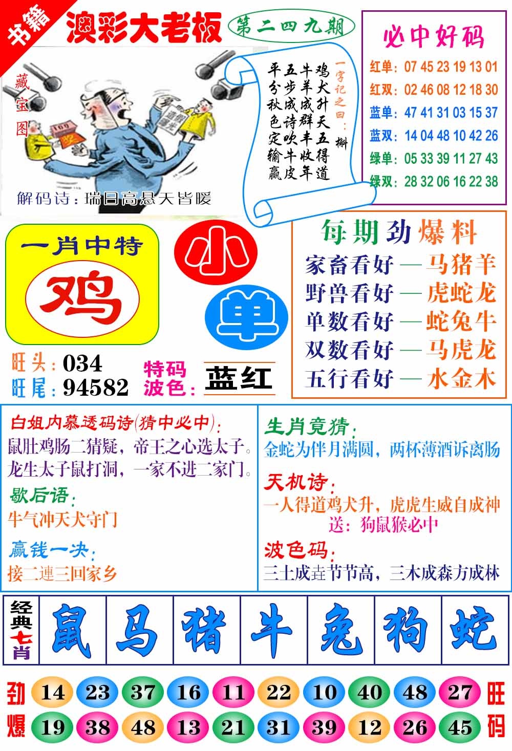 249期澳门大老板[图]