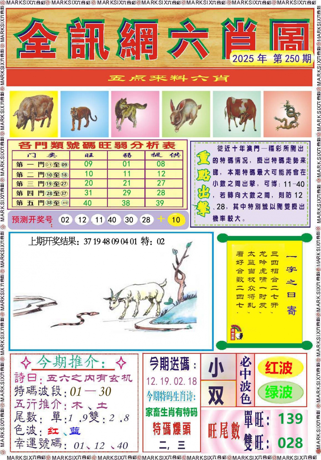 250期全讯网六肖图[图]