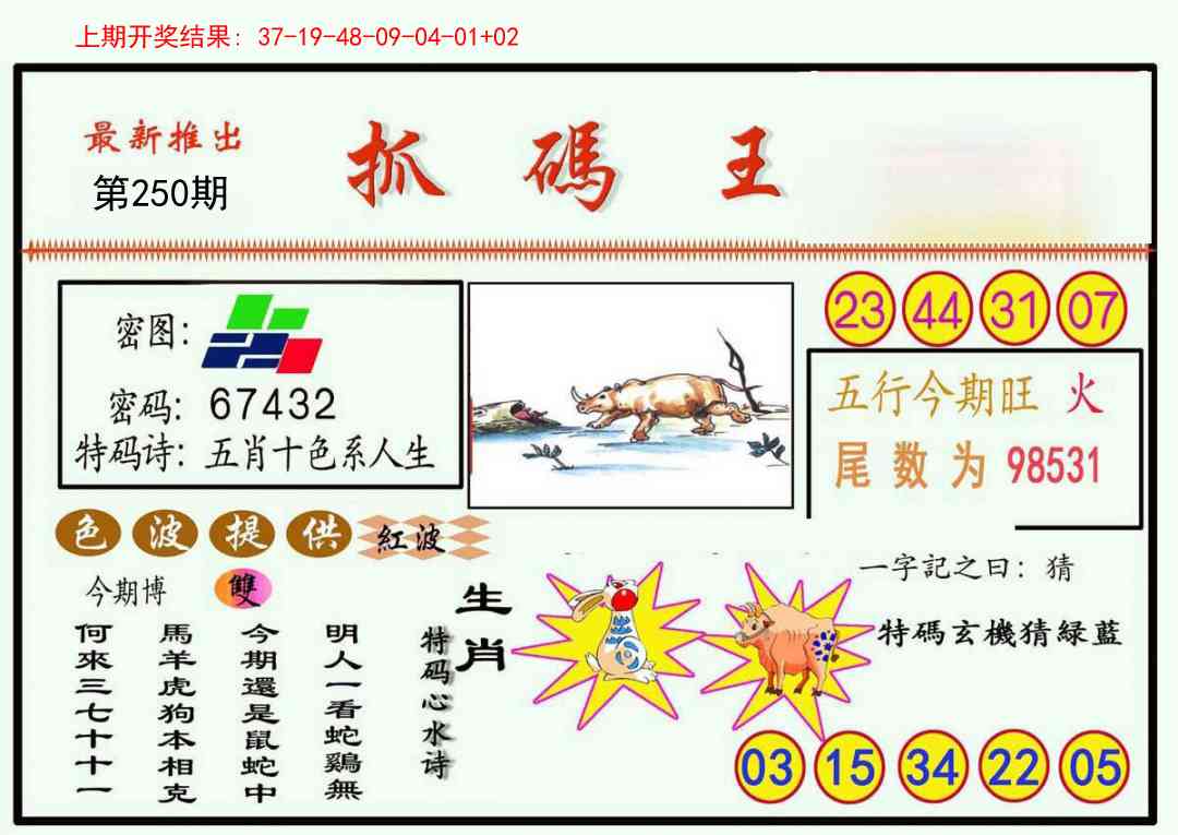 250期抓码王[图]