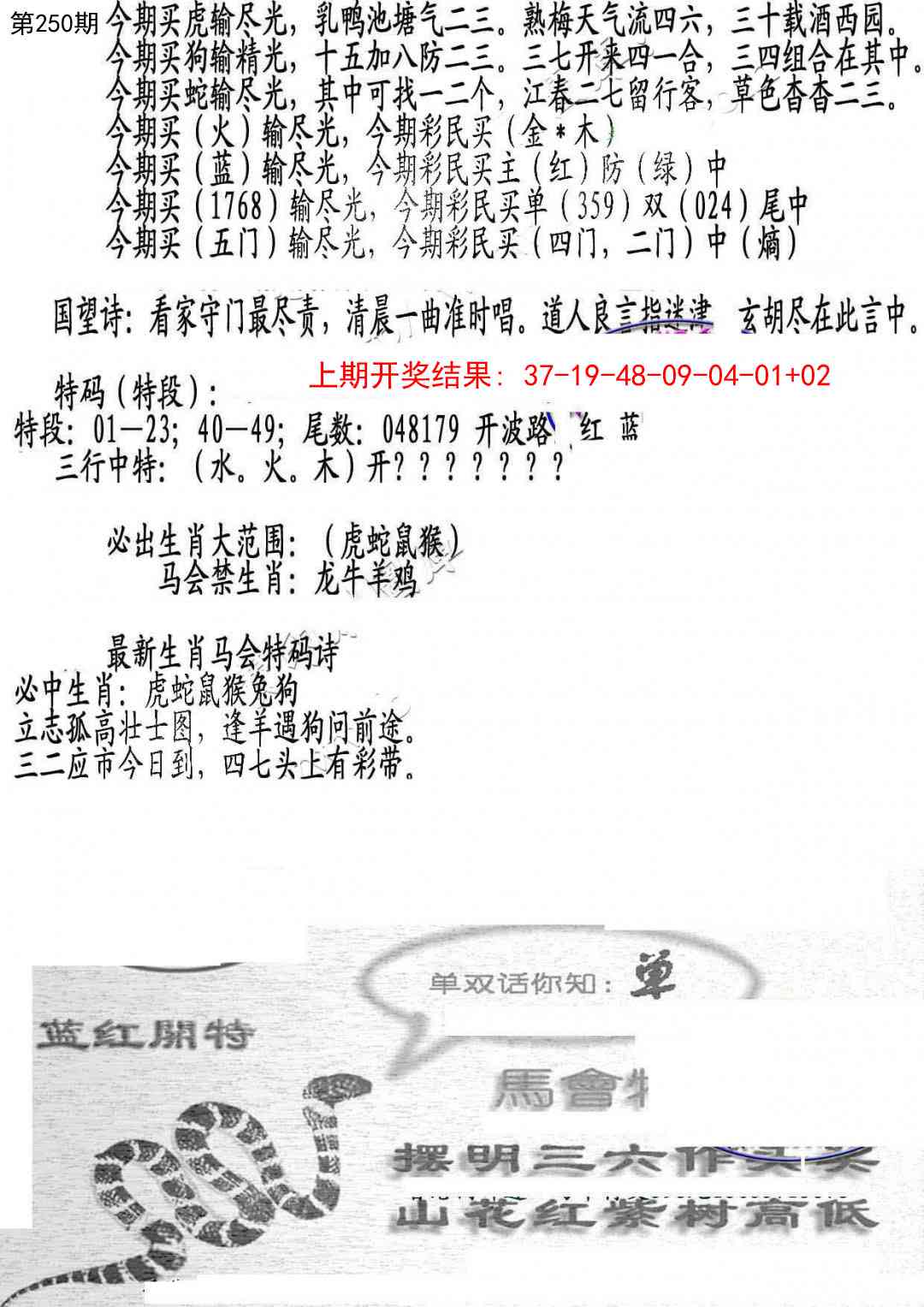 250期蛇报B[图]