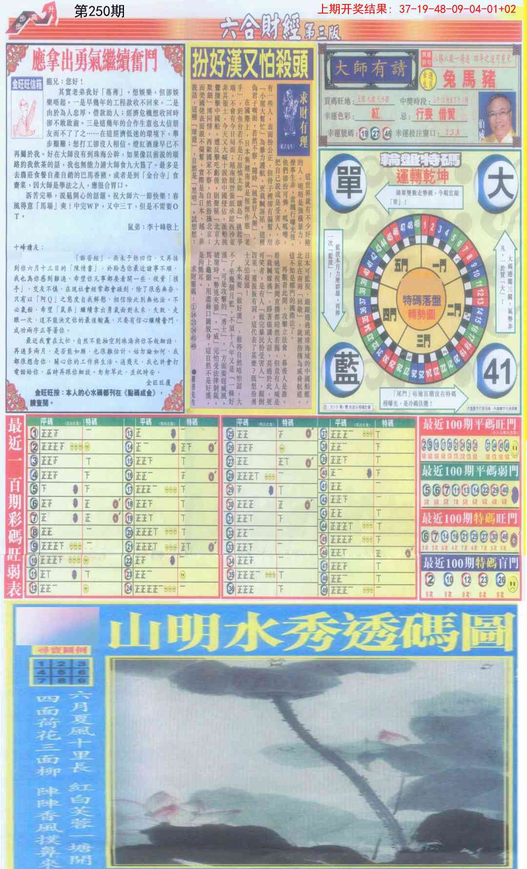 250期六合财经C加大版[图]