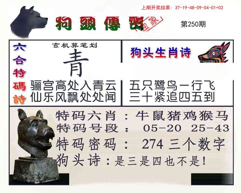 250期狗头传密[图]