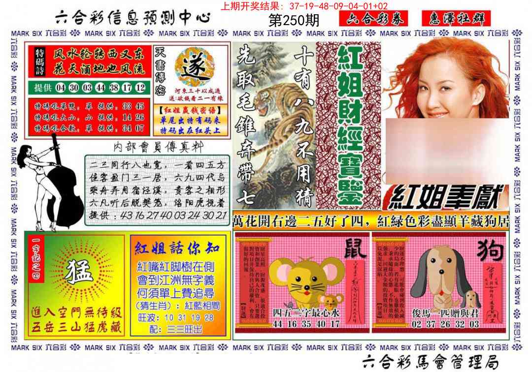 250期红姐财经宝鉴[图]