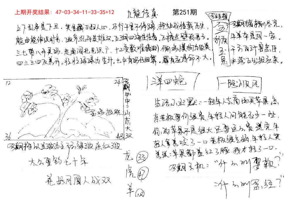251期手写九龙内幕[图]