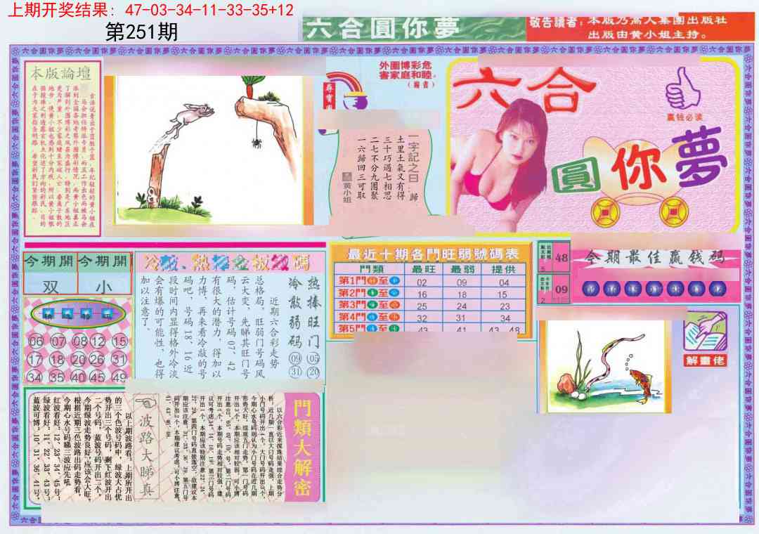 251期(新版)六合圆你梦A[图]