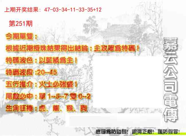 251期嘉云公司电传[图]