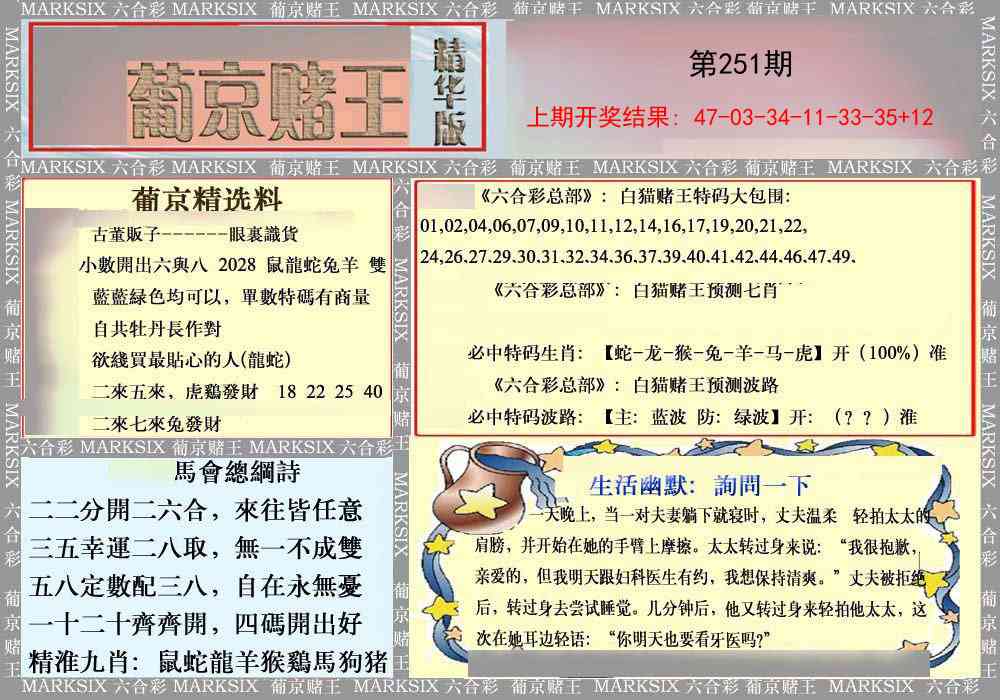 251期葡京赌王（正版）[图]