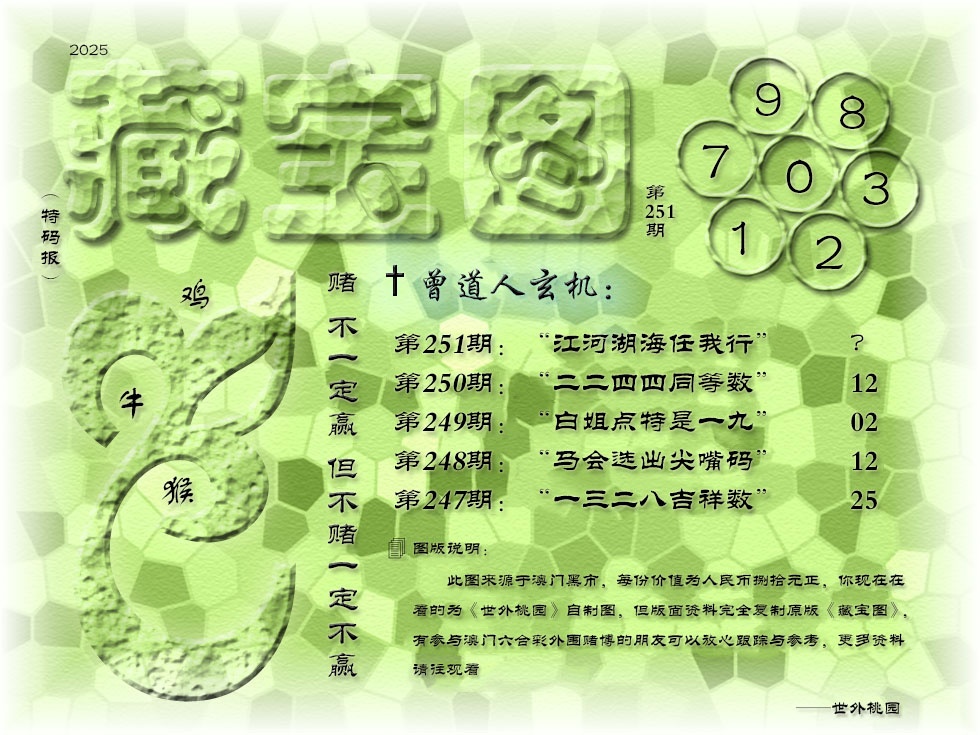 251期《藏宝图》[图]