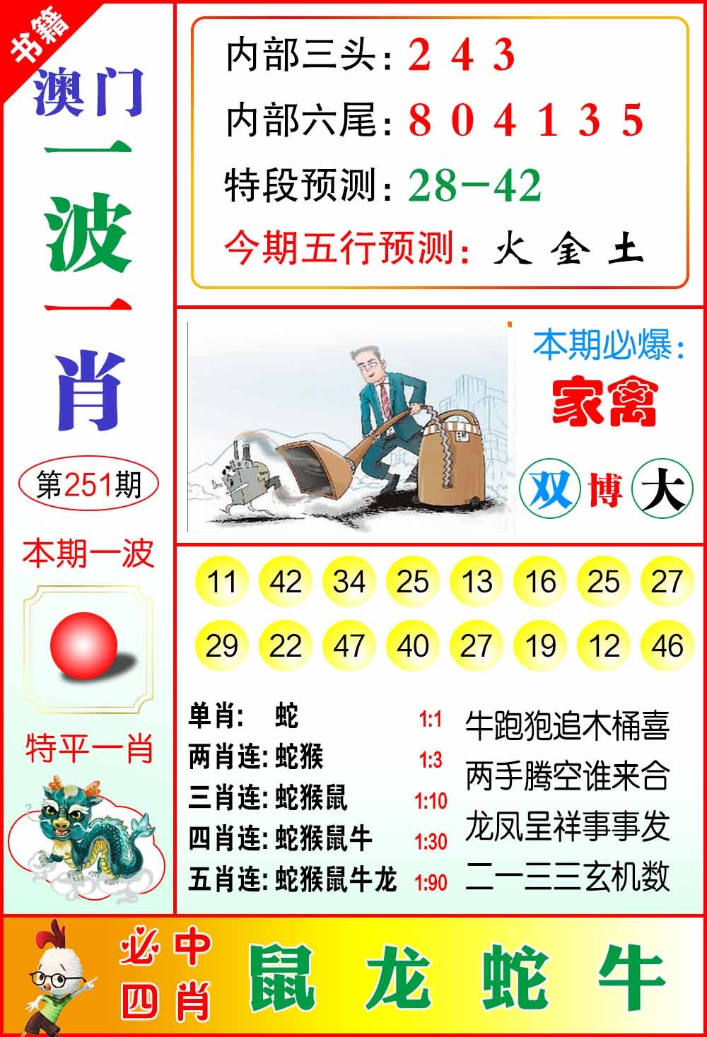 251期澳门一波一肖[图]