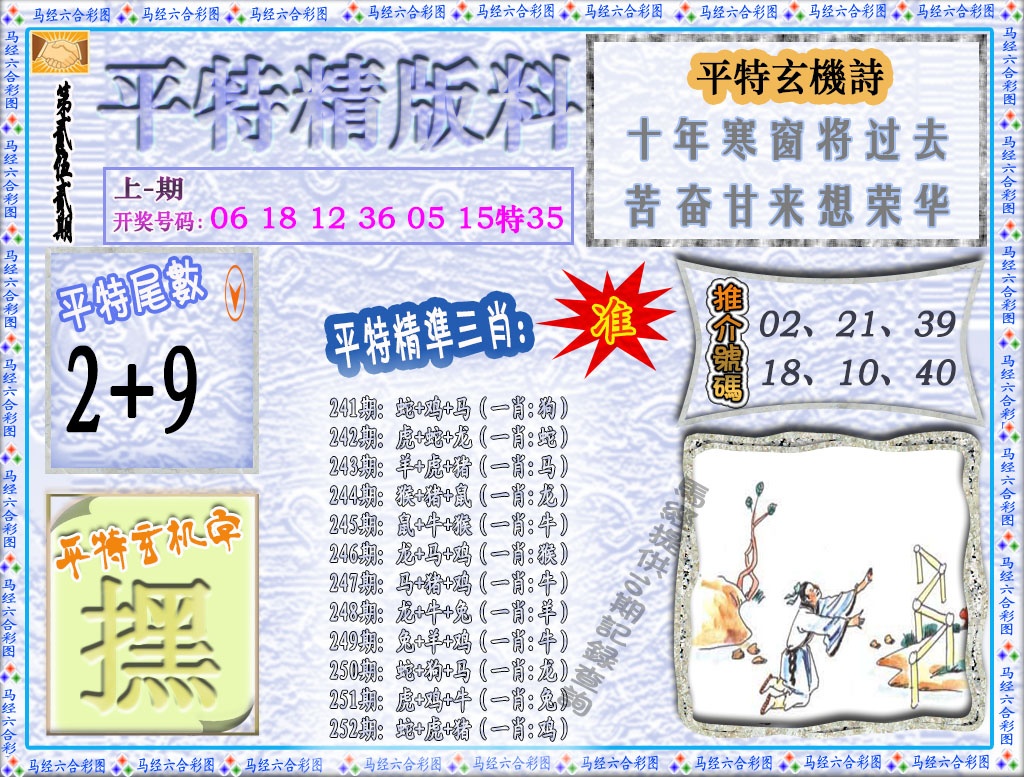 252期平特精版料[图]