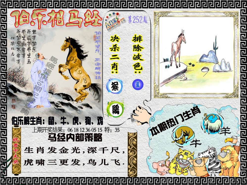 252期伯乐相马经[图]