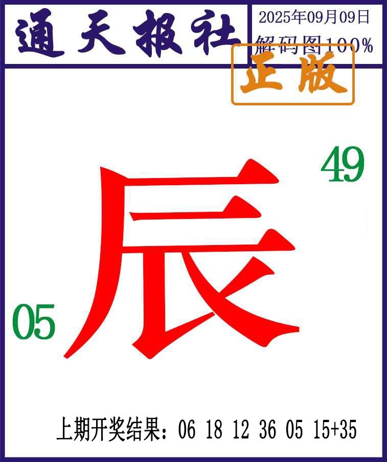 252期通天报解码图[图]