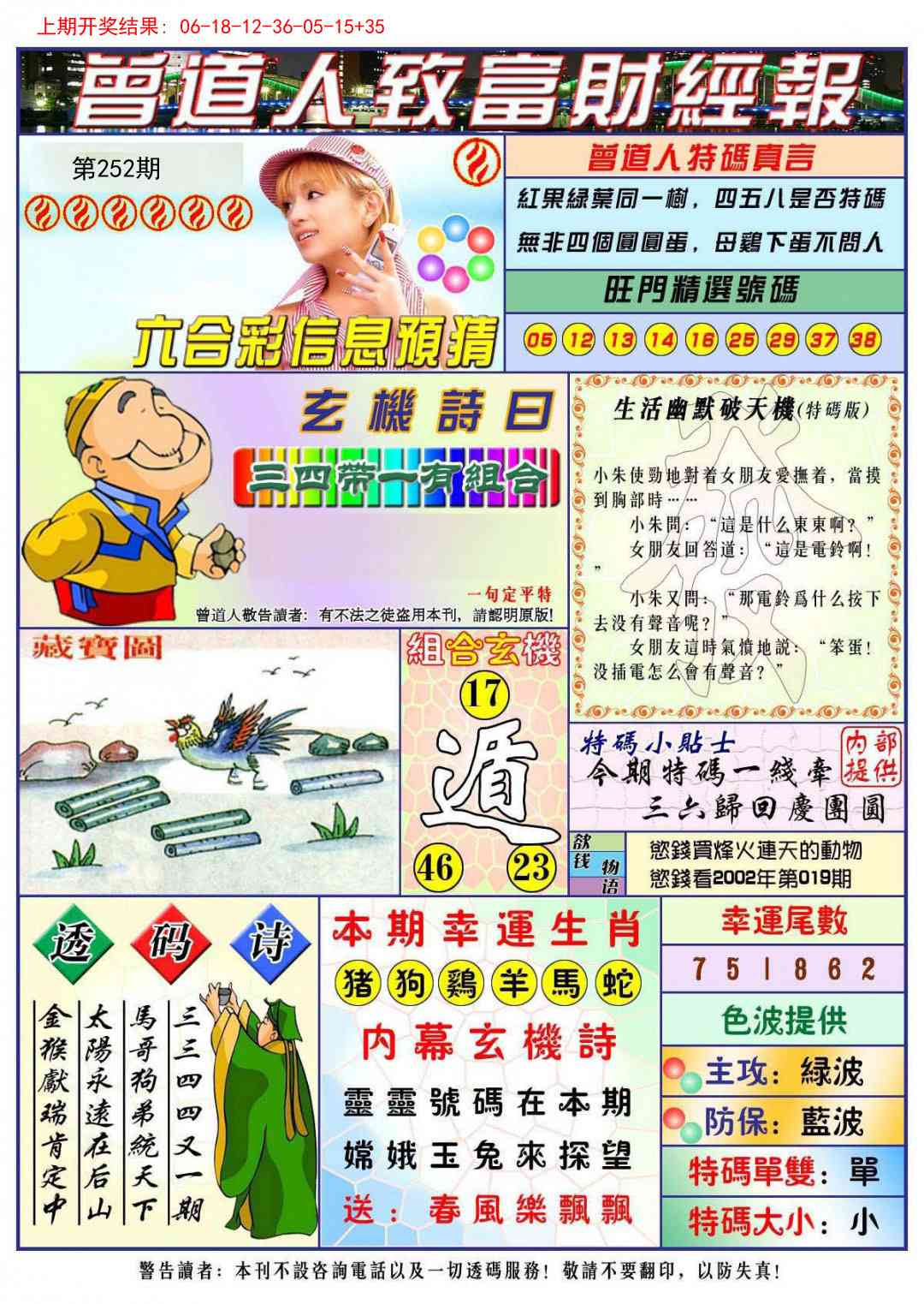 252期曾道人致福财经[图]