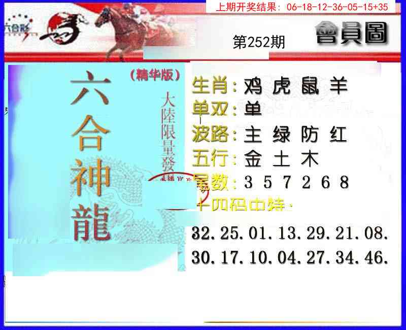 252期六合神龙[图]