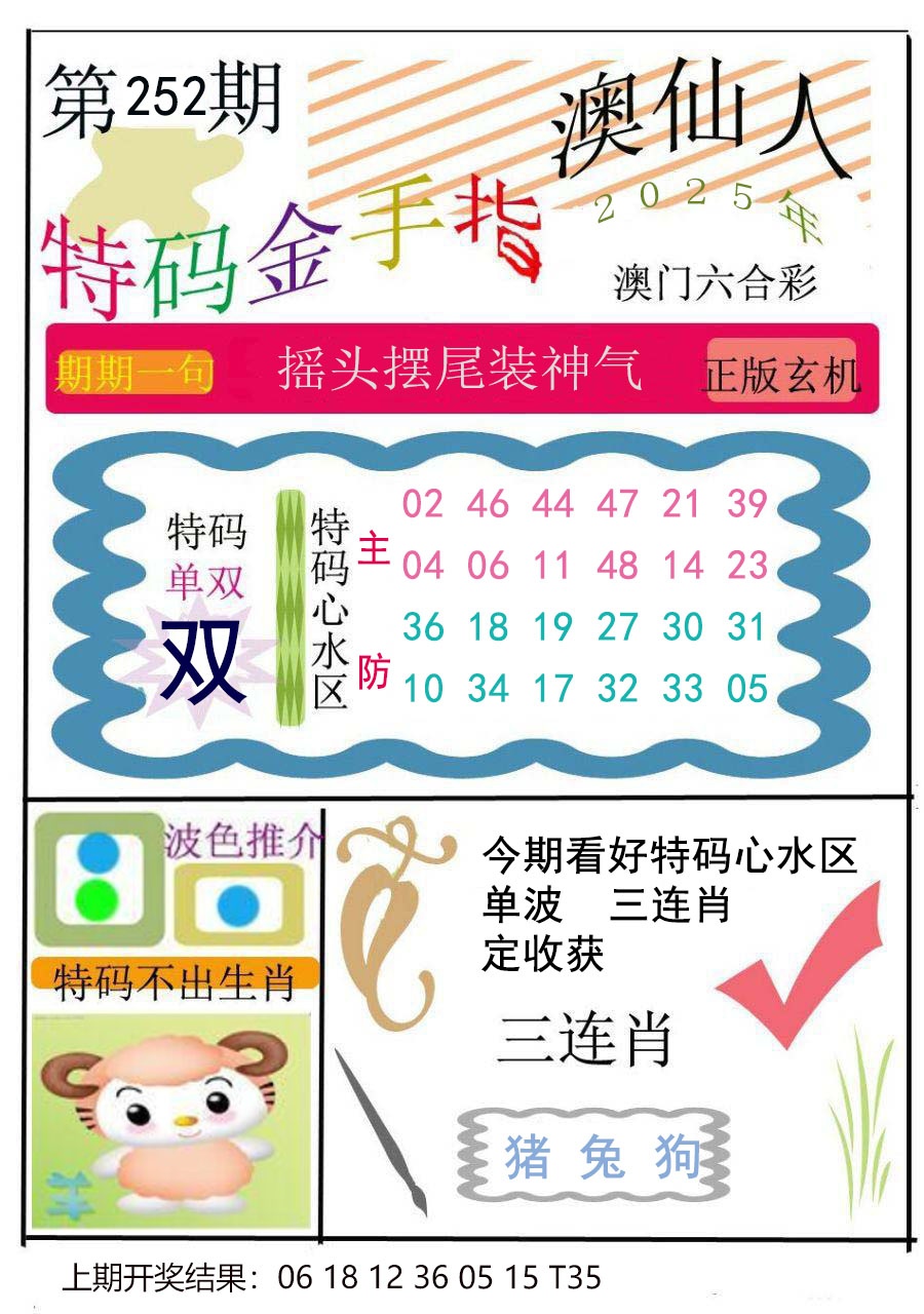 252期特码金手指[图]