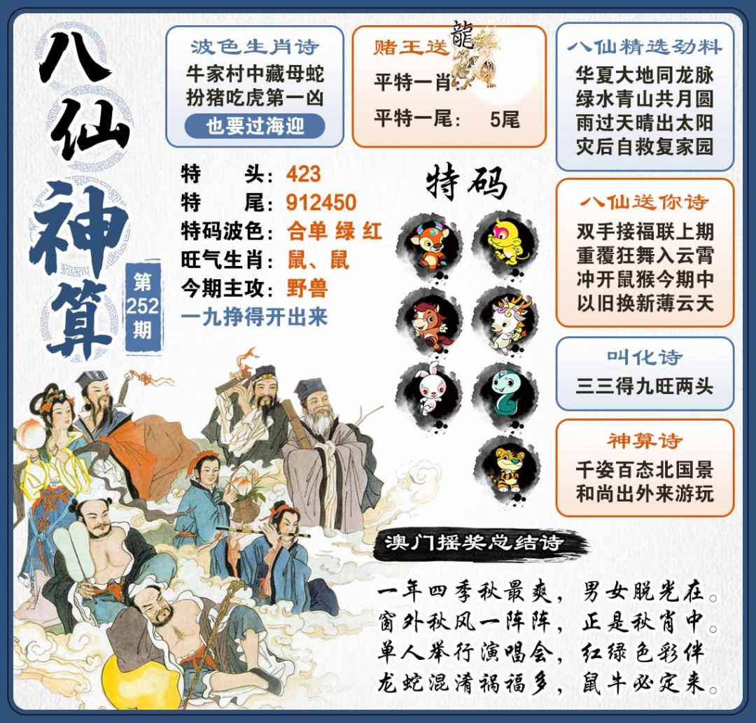 252期八仙神算[图]