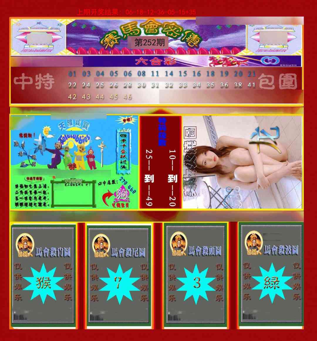 252期赛马会密传[图]