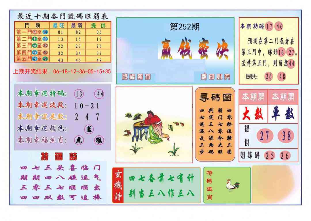 252期九龍赢钱密决(推荐)[图]