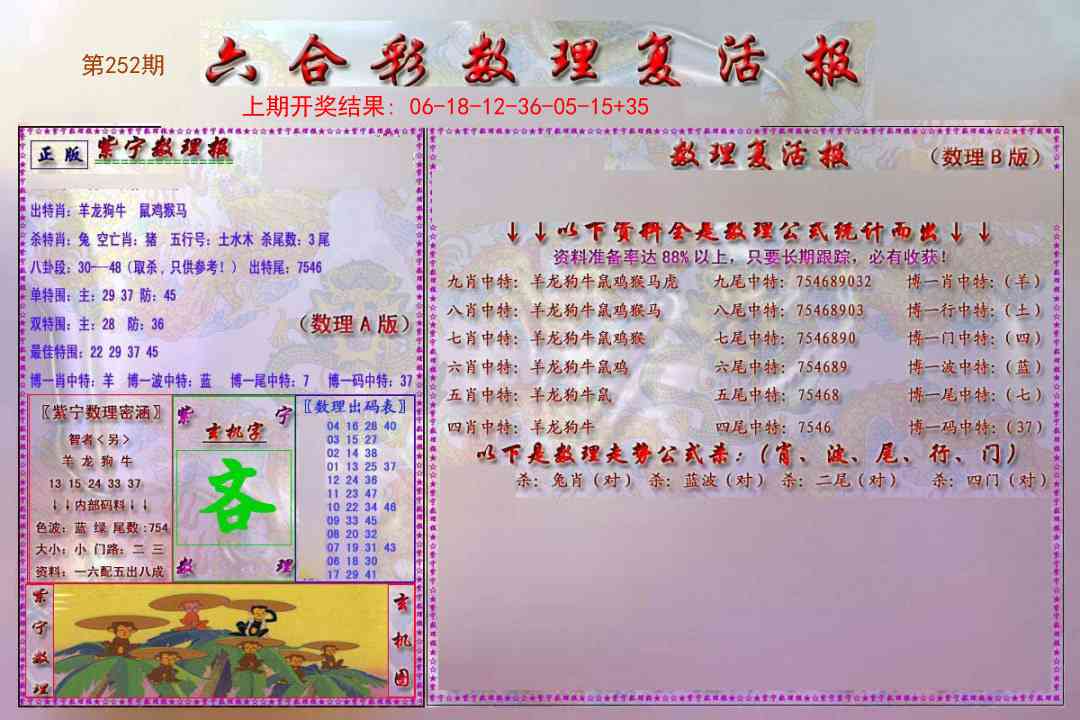 252期数理复活报[图]