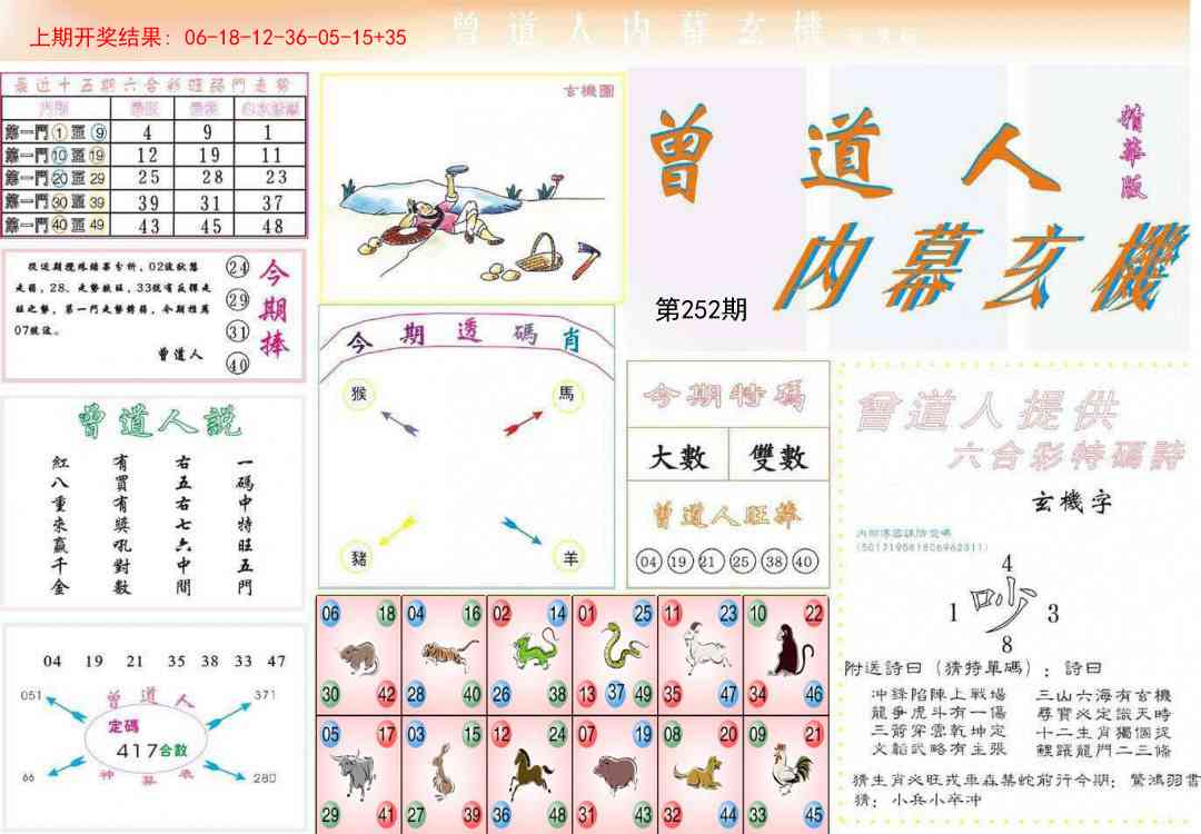 252期曾道人内幕精华版[图]