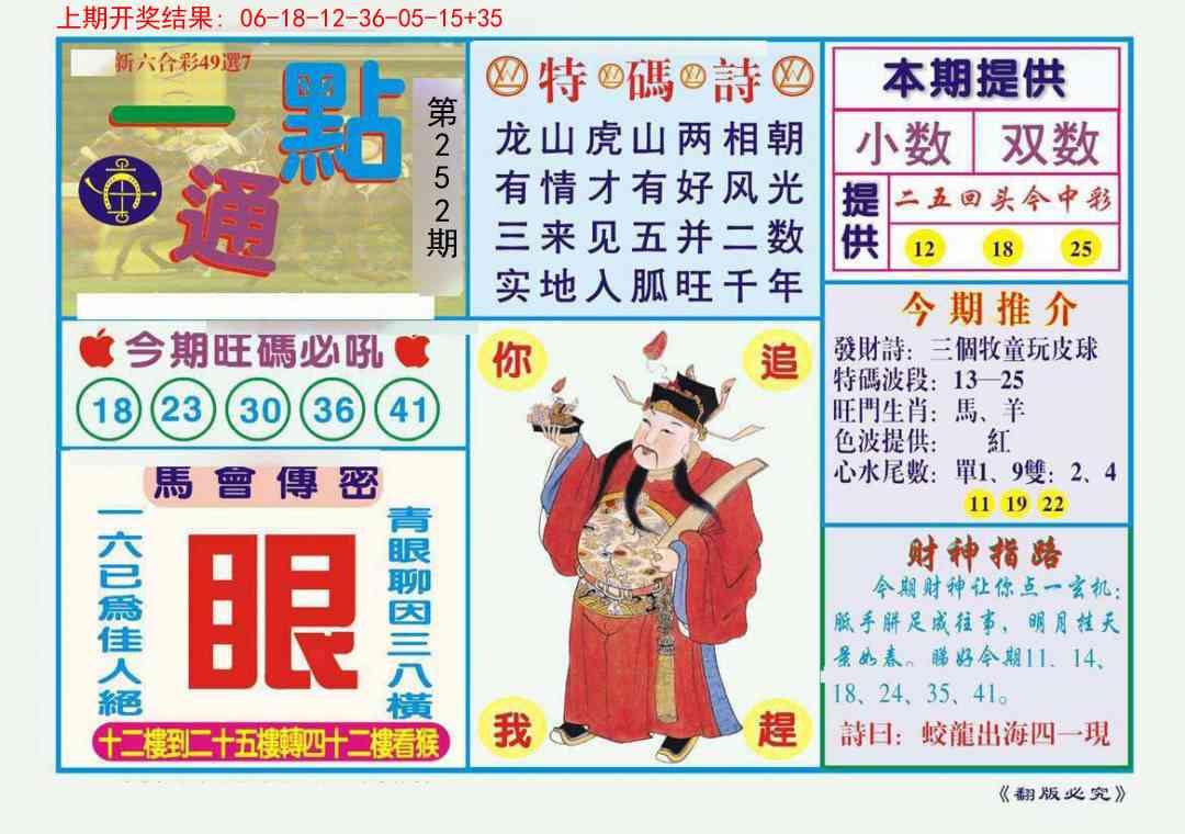 252期一点通[图]