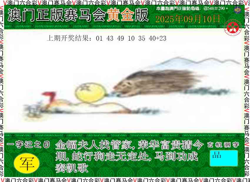 253期赛马会黄金版[图]