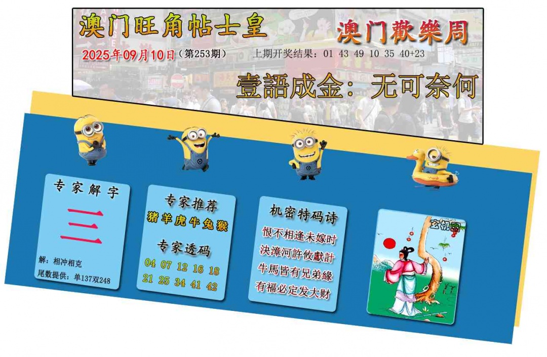 253期旺角贴士皇[图]