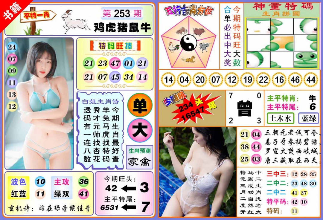 253期澳门五行白姐[图]