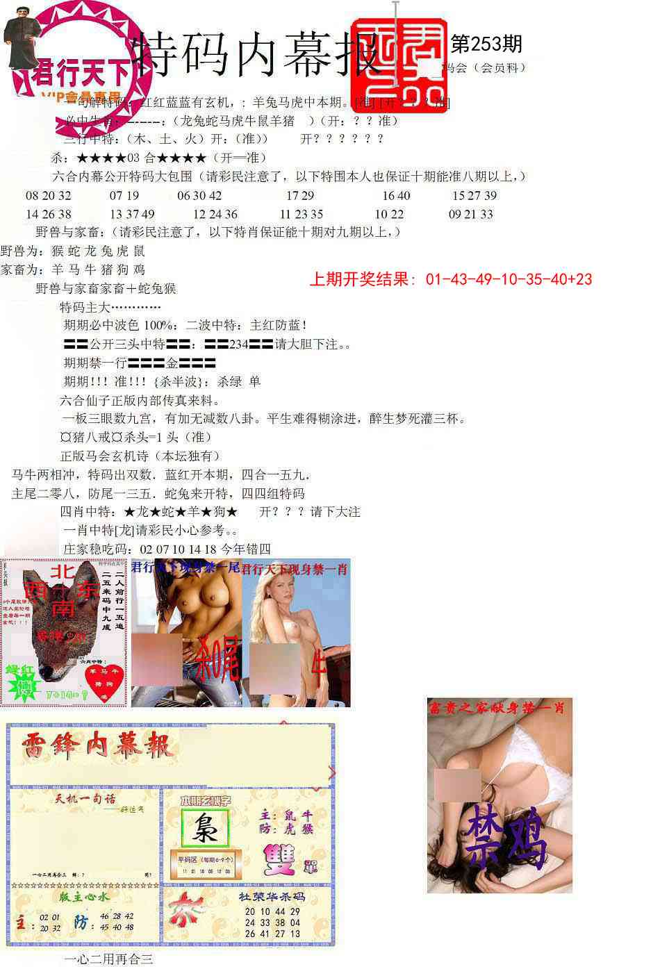253期特码内幕报[图]