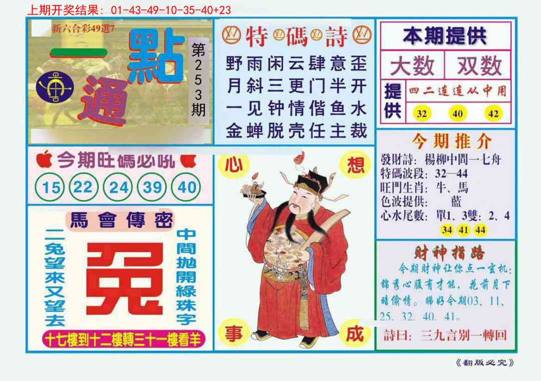 253期一点通[图]