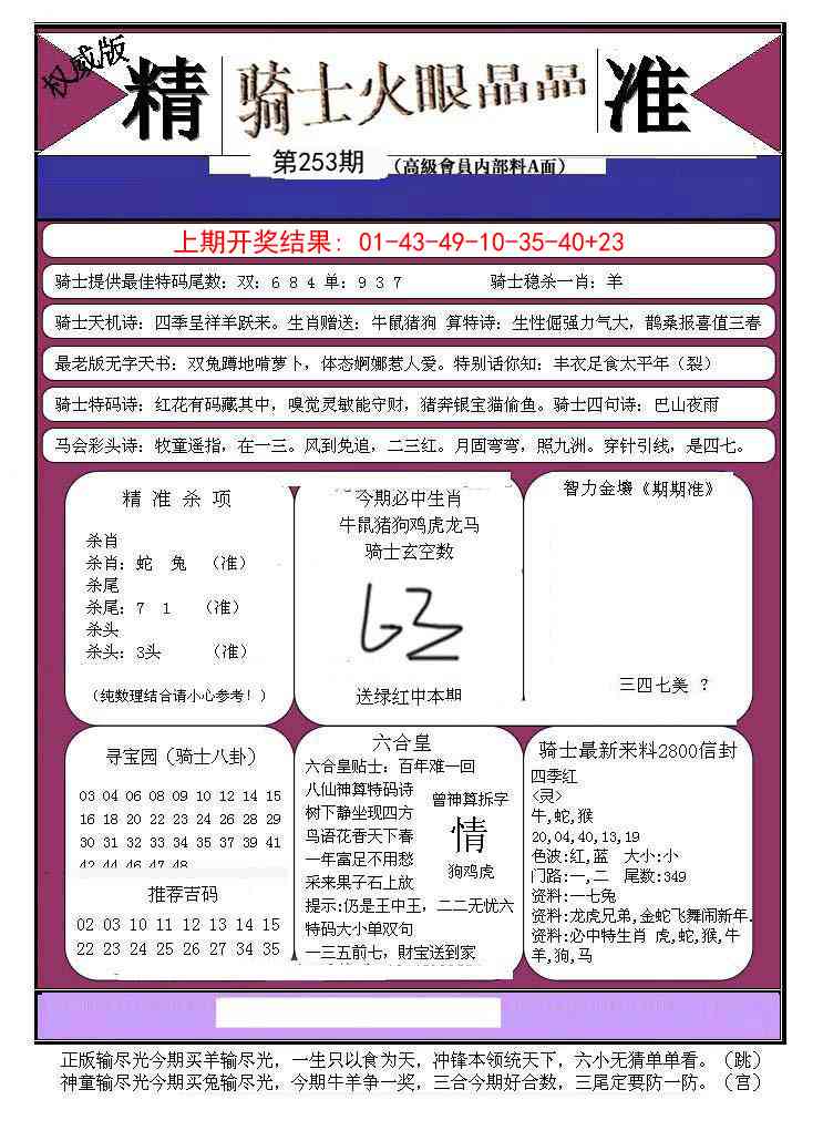 253期骑士火眼晶晶B[图]