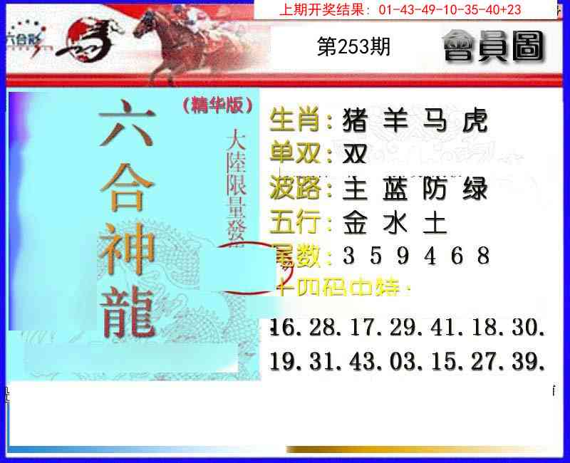 253期六合神龙[图]