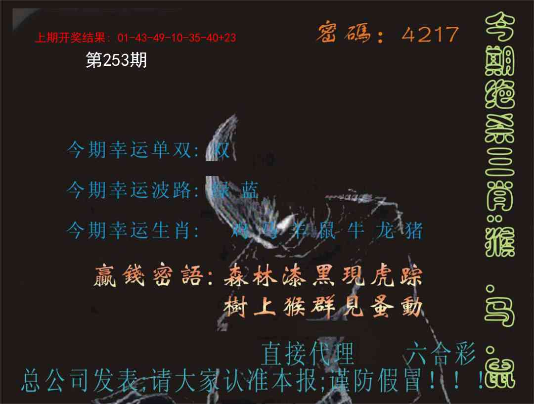 253期特码报[图]