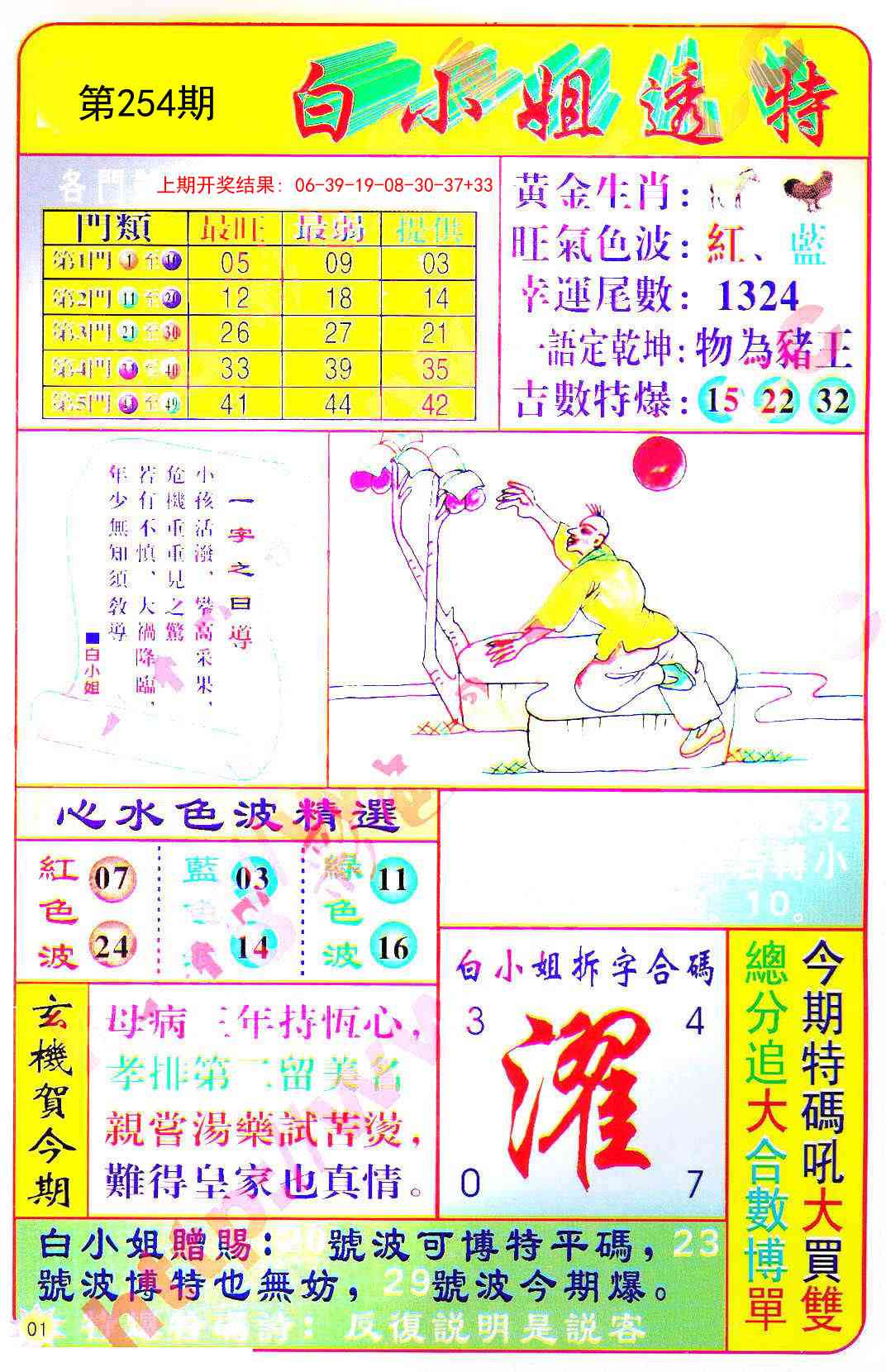 254期白小姐透特[图]