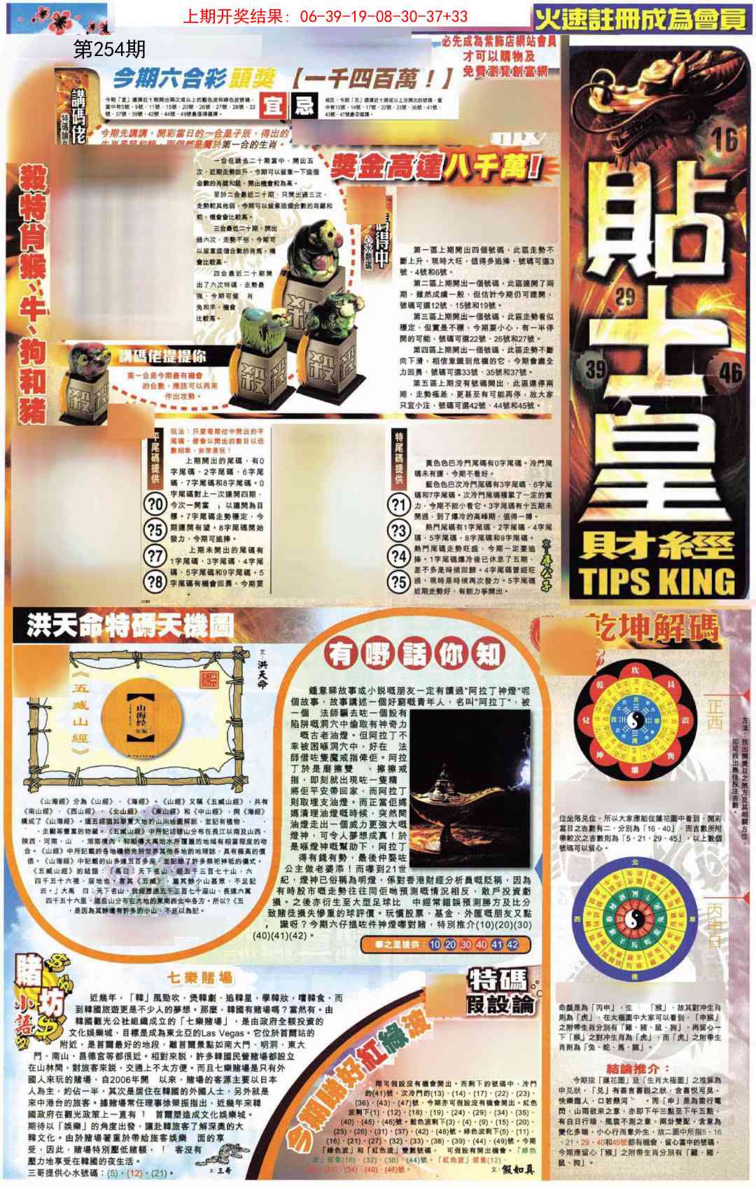 254期贴士皇A加大版[图]