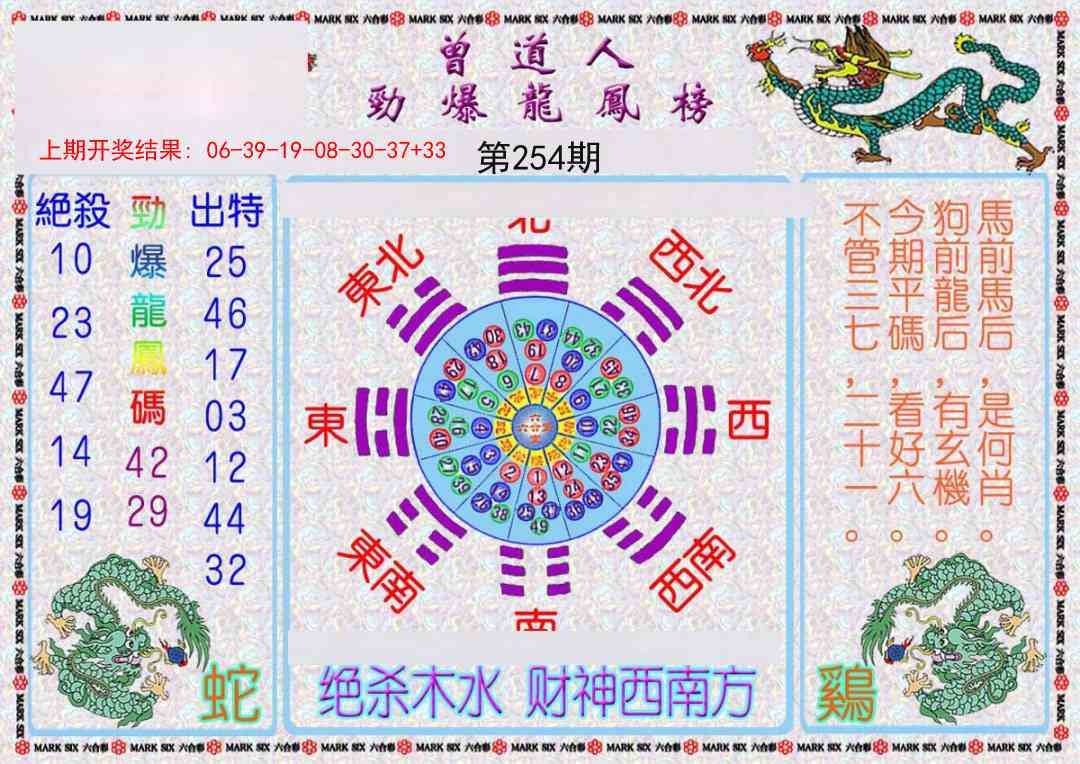 254期曾道人劲爆龙凤榜[图]